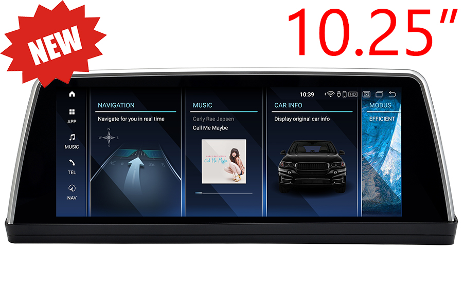 BMW 3(E90)/5(E60) Radio Upgrade with 10.25 inch screen