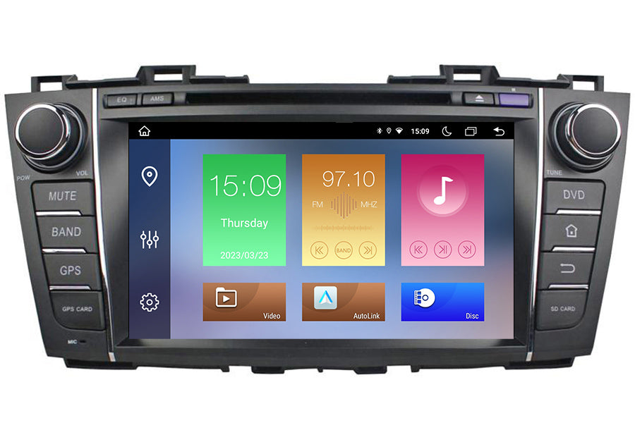 Mazda 5 Aftermarket GPS Navigation Car Stereo (2010-2013)
