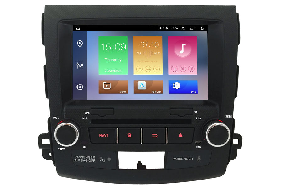 Mitsubishi Outlander 2006-2012 Aftermarket Radio Upgrade