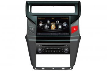 Citroen C-Quatre 2012 2013 Aftermarket Radio With Navigation