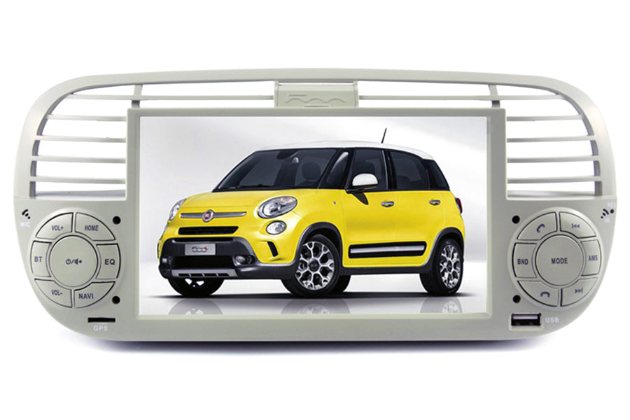 Fiat 500 GPS Navigation Car Stereo (2007-2012)
