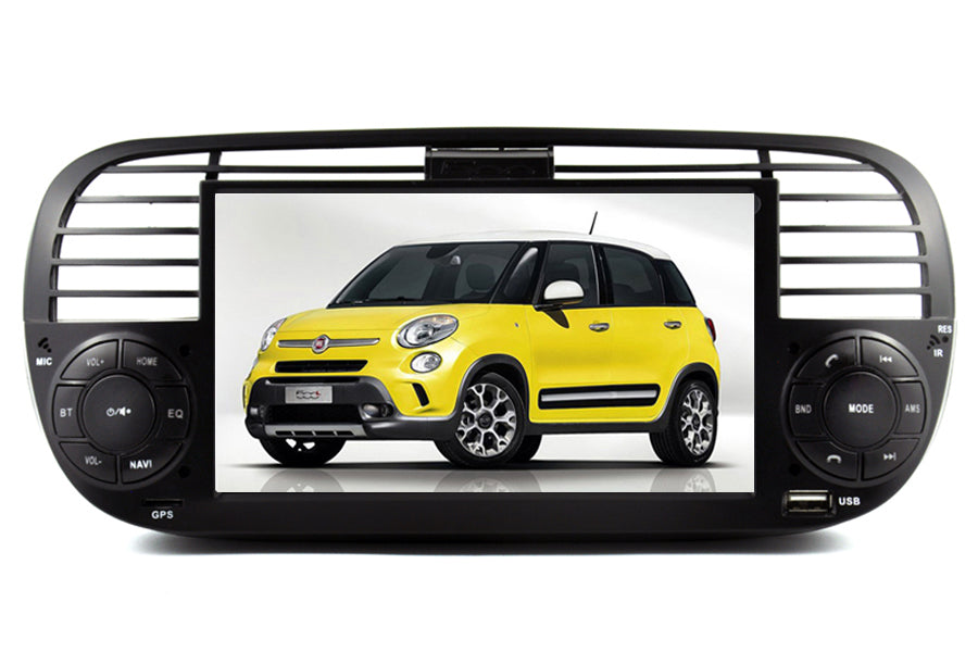 Fiat 500 GPS Navigation Car Stereo (2007-2012)