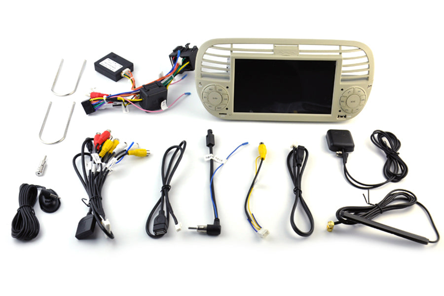 Fiat 500 GPS Navigation Car Stereo (2007-2012)