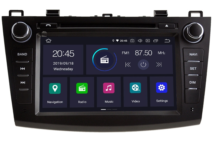 Mazda 3 2010-2013 Aftermarket Radio Replacement