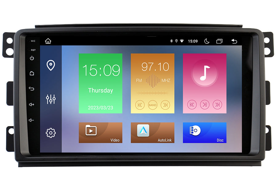 Smart Fortwo/Forfour 2007-2010 Aftermarket GPS Navigation
