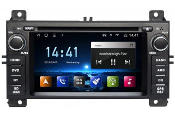 Jeep Grand Cherokee Aftermarket GPS Navigation DVD Stereo (2011-2015)