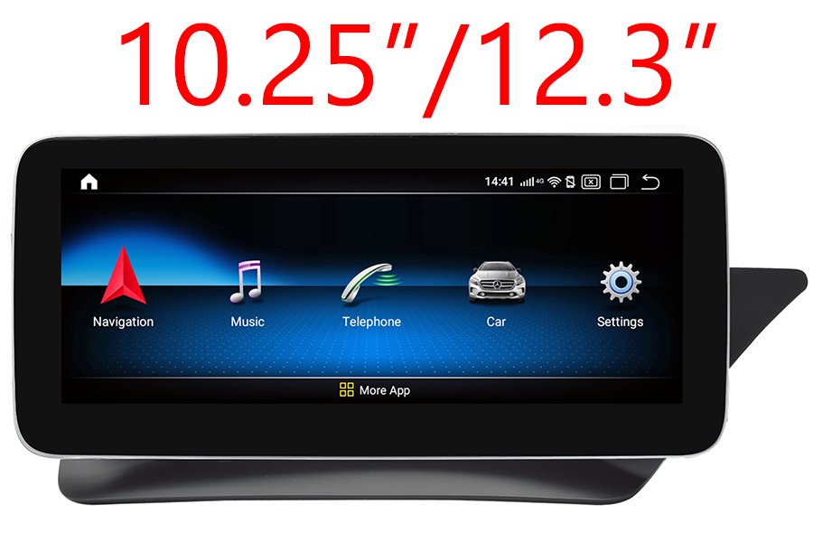 Mercedes-Benz E-Class (A207/C207) RHD 2009-2017 Radio Upgrade
