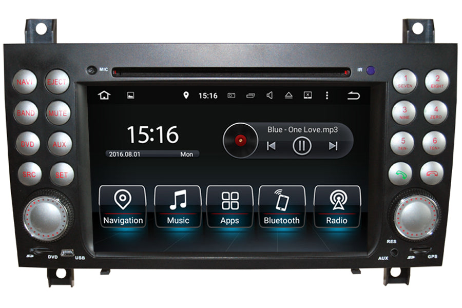Mercedes-Benz SLK-R171 Aftermarket Navigation Car Stereo (2004-2010)