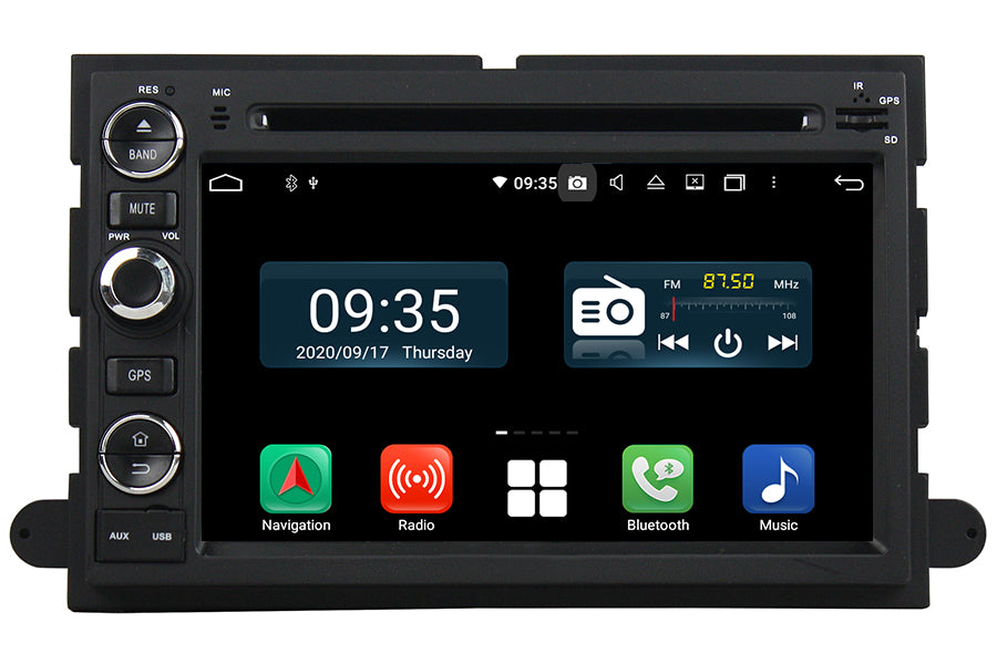 Ford F150 F250 F350 Mustang Explorer Expedition Fusion EDGE Bluetooth Navigation Car Stereo (2005-2015)
