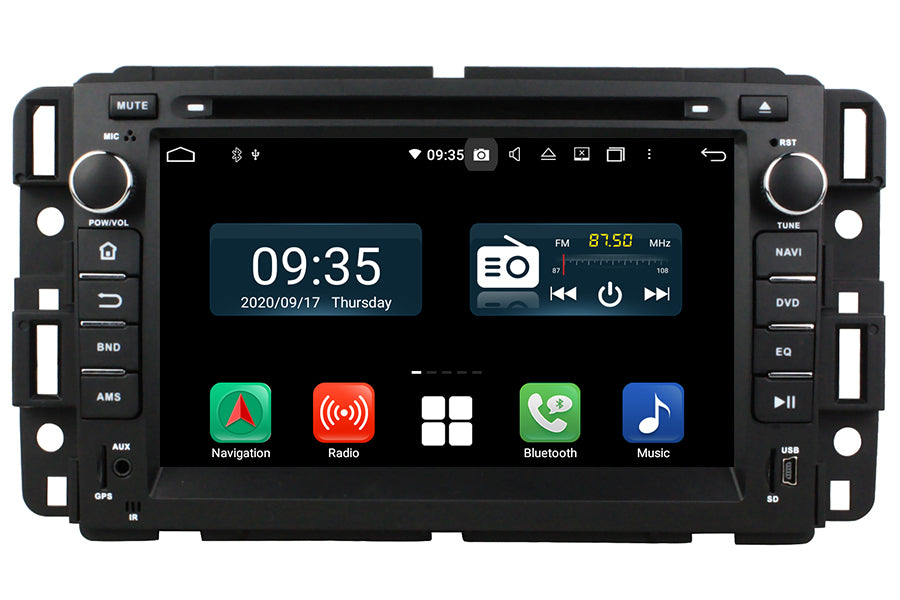 Chevrolet Truck, Tahoe, Suburban Android Car GPS Navigation Car Stereo (2007-2014)