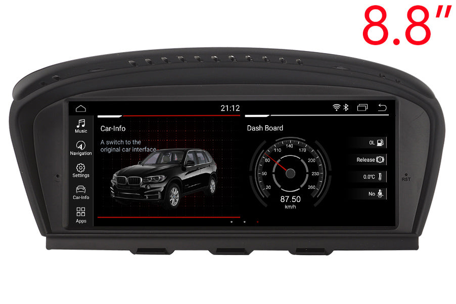 BMW 3(E90)/5(E60)/6(E63) radio upgrade with 8.8 inch screen