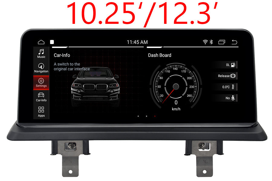 Ninetom 10,25 inch autoradio touchscreen voor 2004-2008 BMW 1-serie E81 E82 E87 E88 met CCC-systeem, ondersteuning voor Apple CarPlay/Android Auto/Mirrorlink/navigatie, autoradio-upgrade Ninetom 10,25 inch autoradio touchscreen voor 2004-2008 BMW 1-serie E81 E82 E87 E88 met CCC-systeem, ondersteuning voor Apple CarPlay/Android Auto/Mirrorlink/navigatie, autoradio-upgrade