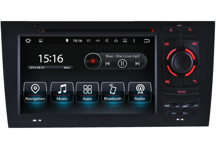 Audi A6 S6 RS6 GPS Navigation Car Stereo (1998-2004)