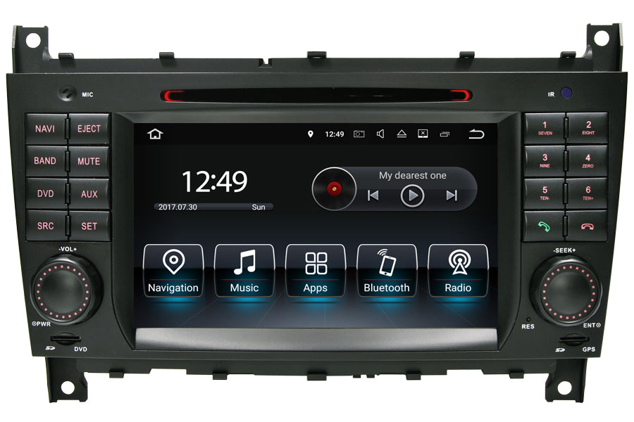 Mercedes-Benz C-W203/G-W463 Aftermarket Radio Upgrade