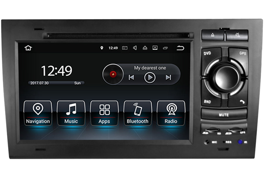 Audi A4 S4 RS4 Touchscreen GPS Navigation Car Stereo (2002-2008)