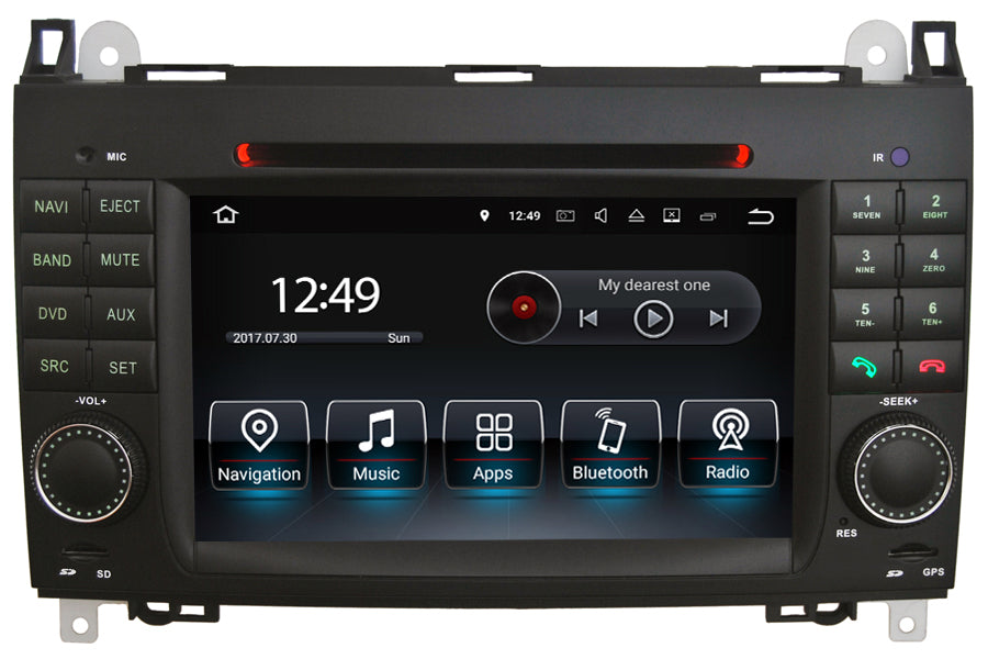 Mercedes-Benz A-W169 B-W245 Viano Vito Sprinter GPS Navigation Car Stereo (2005-2012)