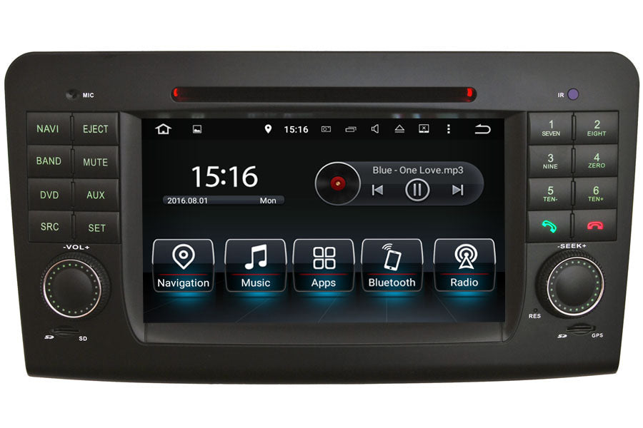 Navigation Mercedes ML W164 & GL Navigation | CarPlay sans fil | Android  Auto | bol