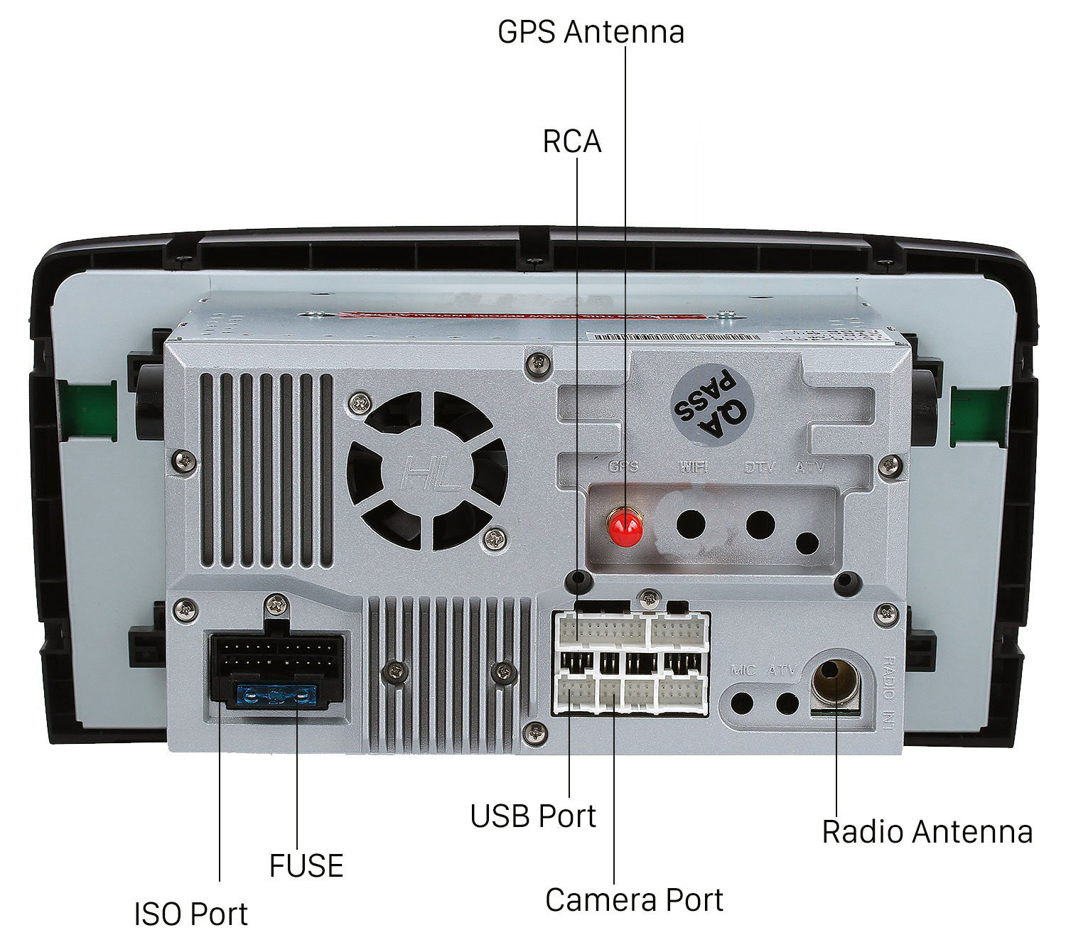 Mercedes-Benz GL-X164/ML-W164 Aftermarket GPS Navigation Car Stereo (2005-2012)