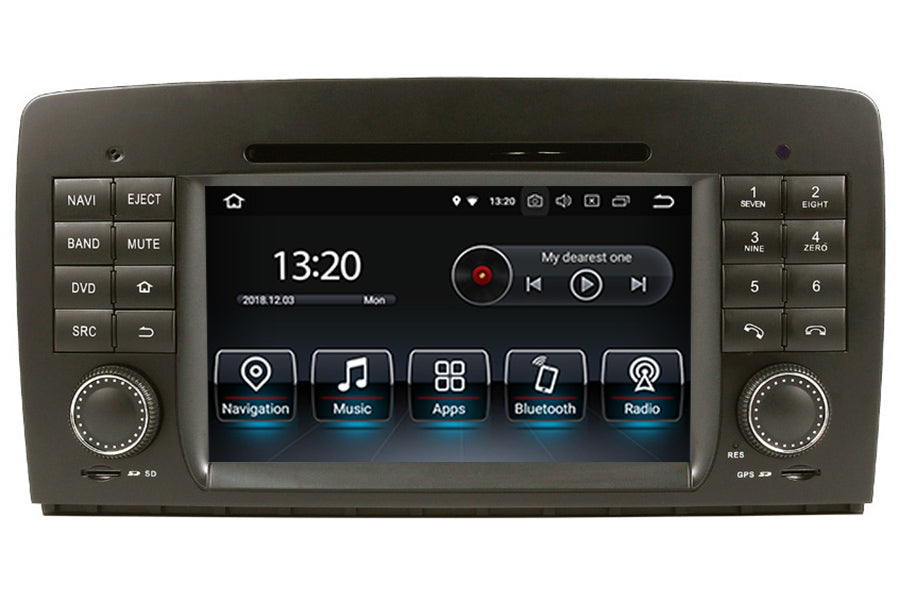 Mercedes-Benz R-Class W251 2005-2017 Aftermarket Radio Upgrade