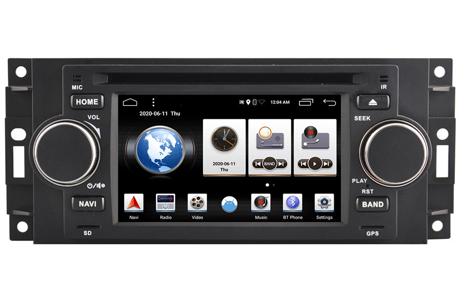 Chrysler Town & Country Aftermarket Navigation Car Stereo (2002-2007)