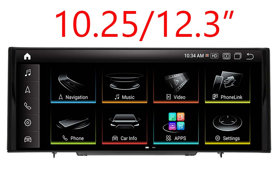 Audi Q3 2011-2018 Aftermarket Radio Upgrade with 10 inch screen