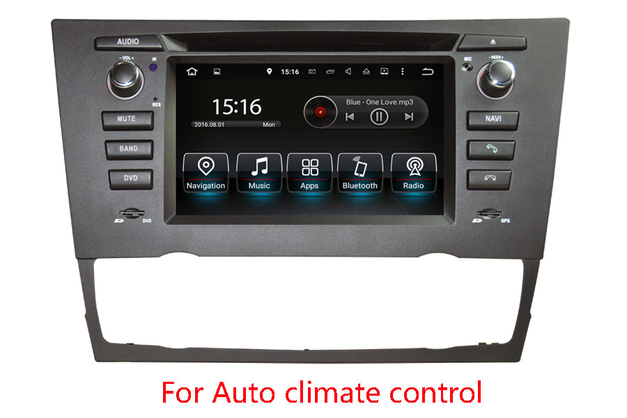 BMW 3 Series(E90/E91/E92/E93)/M3 2005-2013 Radio Replacement