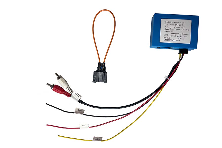 Fiber Optic MOST Adapter for Land Rover/Jaguar