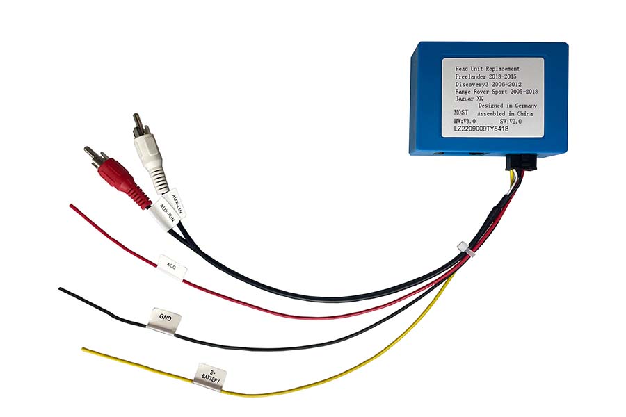 Fiber Optic MOST Adapter for Land Rover/Jaguar