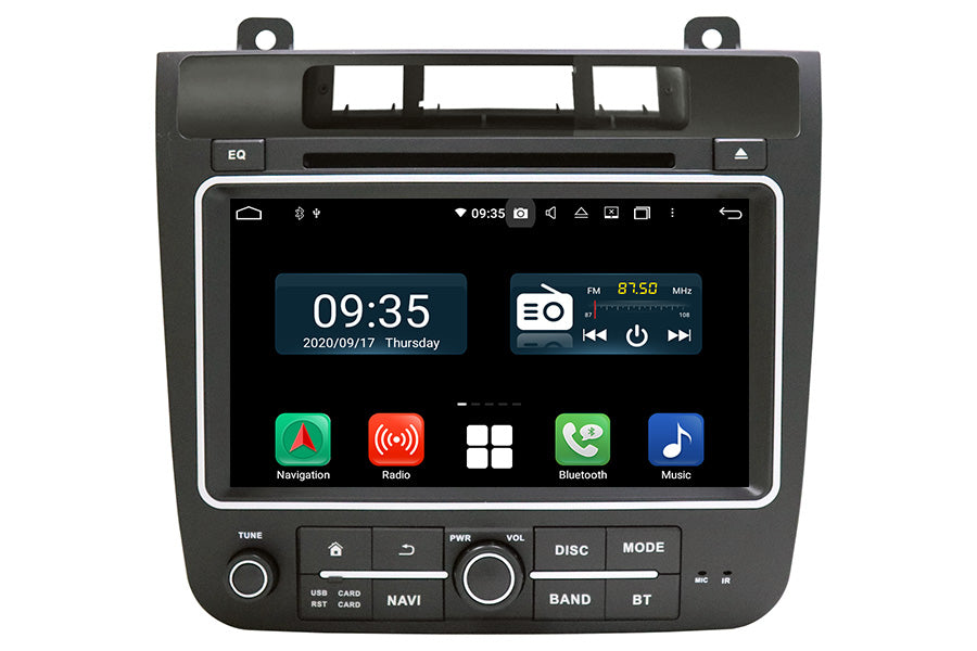 Hals Ydmyghed Fyrretræ VW Touareg Aftermarket GPS Navigation Car Stereo (2011-2014)