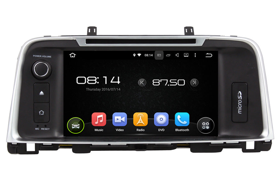 K5/Optima Aftermarket Navigation DVD Car Stereo (2016-2017)