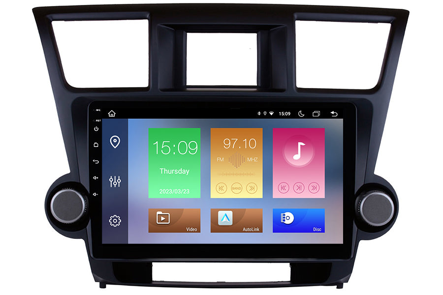 Toyota Highlander 2008-2014 Aftermarket Radio Upgrade