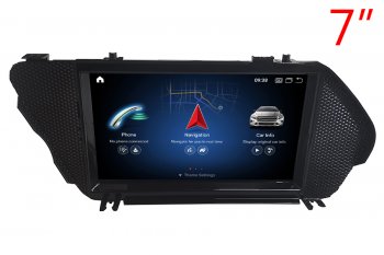 Mercedes-Benz GLK-X204 radio upgrade with 7 inch screen