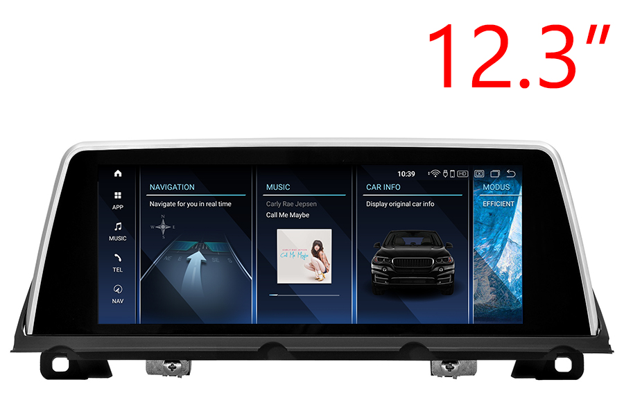 BMW 7(F01/F02) 2009-2015 Radio upgrade with 12.3" screen