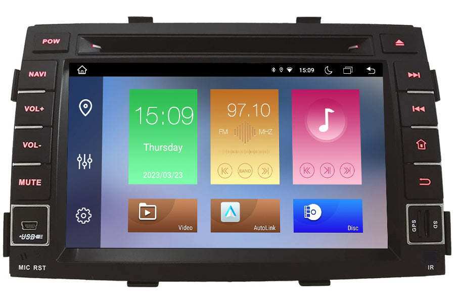Kia Sorento Android OS Navigation Car Stereo (2009-2013)