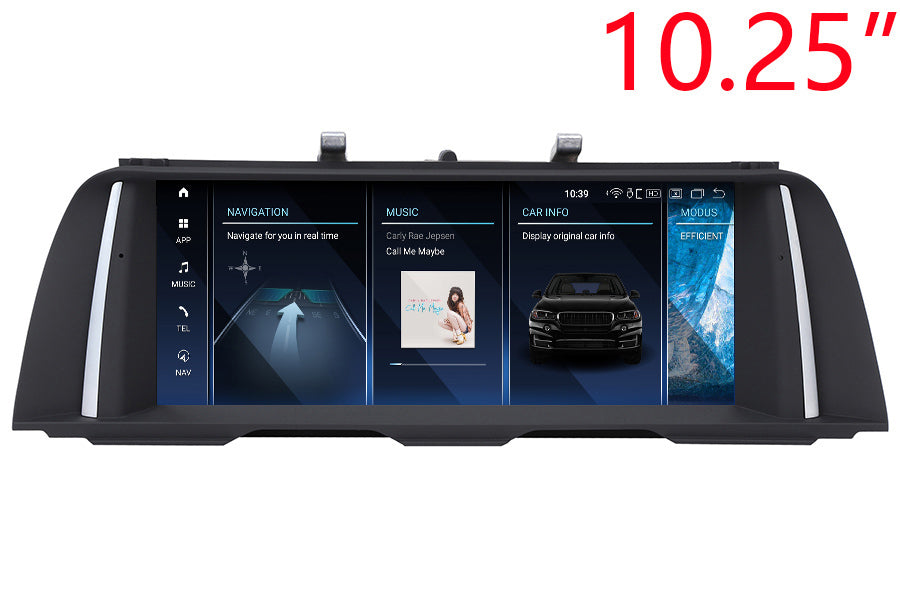 BMW 5 Series(F10) Radio Upgrade with 10.25 inch screen (2010-2016)