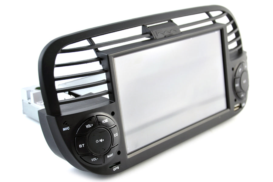 Hizpo 7 9 Autoradio For FIAT 500 2007-2014 Radios Android Auto WIFI  Bluetooth CarPlay Car Audio Stereo GPS Multimedia Player