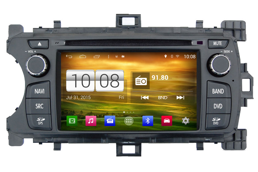 Toyota Yaris Android OS Navigation Car Stereo (2012-2013)