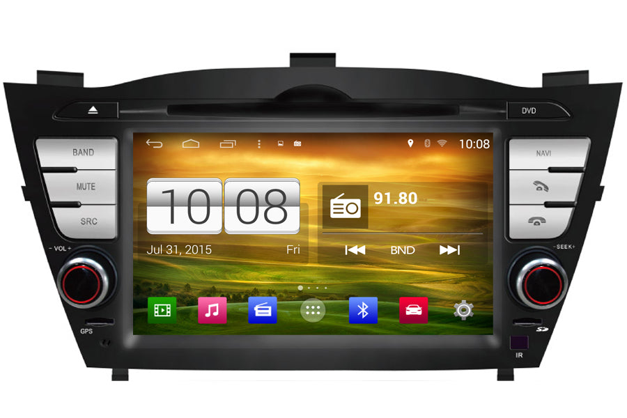 Hyundai Tucson Android OS GPS Navigation Car Stereo (2009-2013)