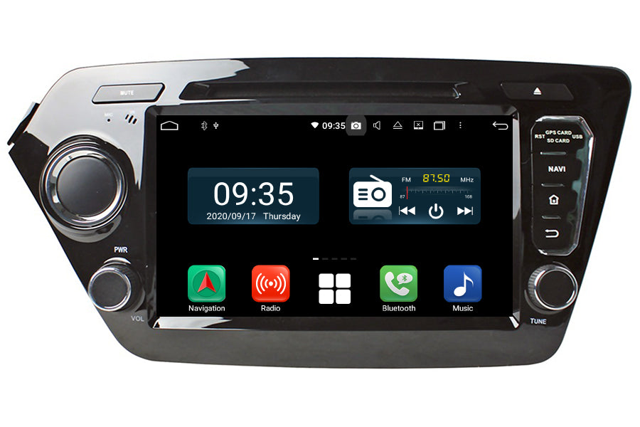 Kia K2/Rio 2011-2013 Aftermarket Radio Upgrade