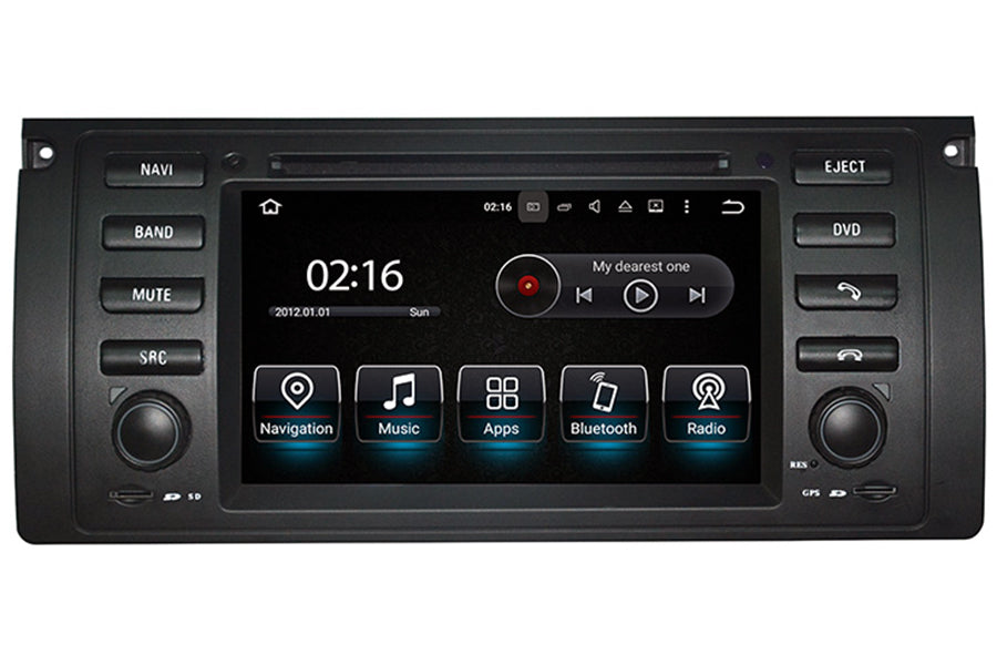 BMW 5 Series / X5 / M5 Android OS Navigation Car Stereo (1995-2007)