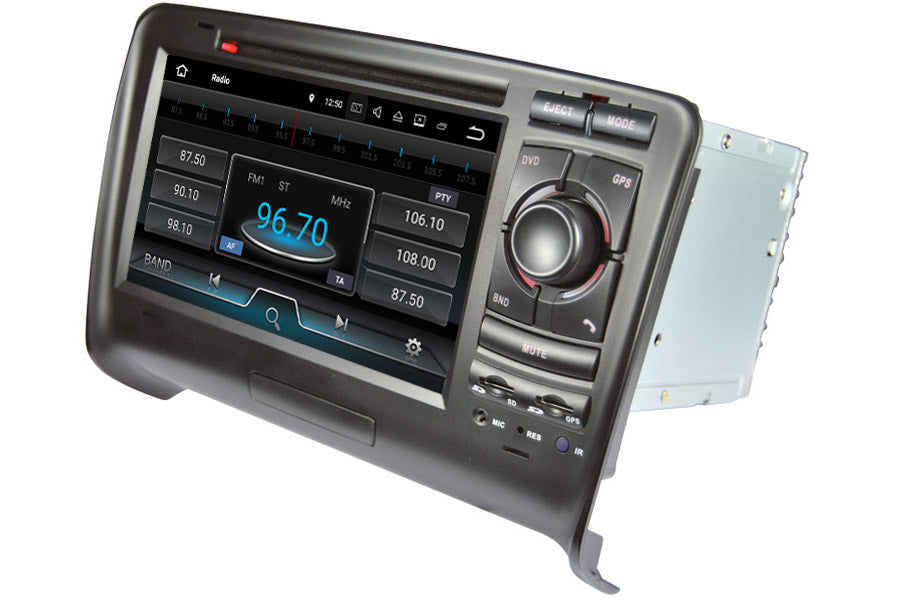 9 Zoll für 2006 2007 2008-2013 Audi TT Radio Android 13.0 GPS  Navigationssystem mit Bluetooth HD Touchscreen Carplay Unterstützung  Digital TV