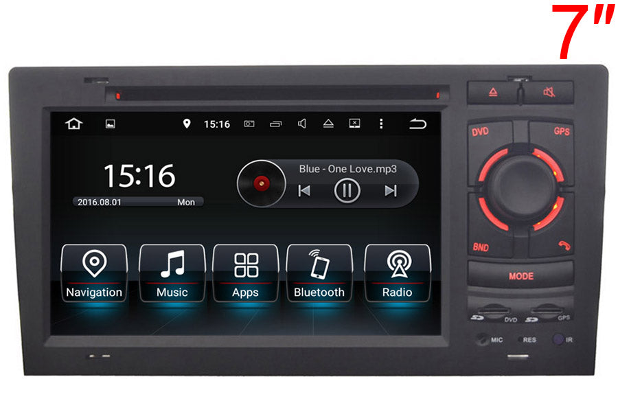 Audi A8 S8 RS8 RS6 GPS Navigation Car Stereo (1998-2004)