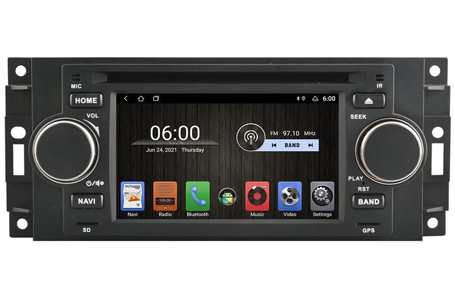 Dodge Android Aftermarket Navigation Car Stereo  (2002-2008)
