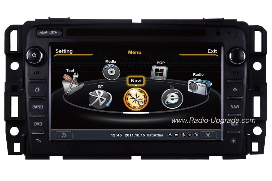 GMC Acadia Aftermarket Navigation Car Stereo (2013)