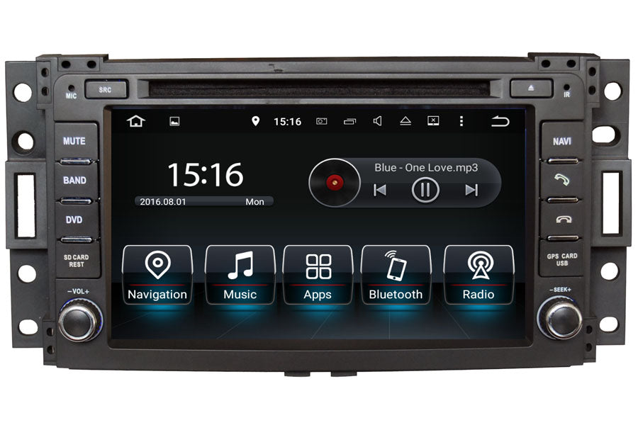 HUMMER H3 Aftermarket GPS Navigation Car Stereo (2006-2013)