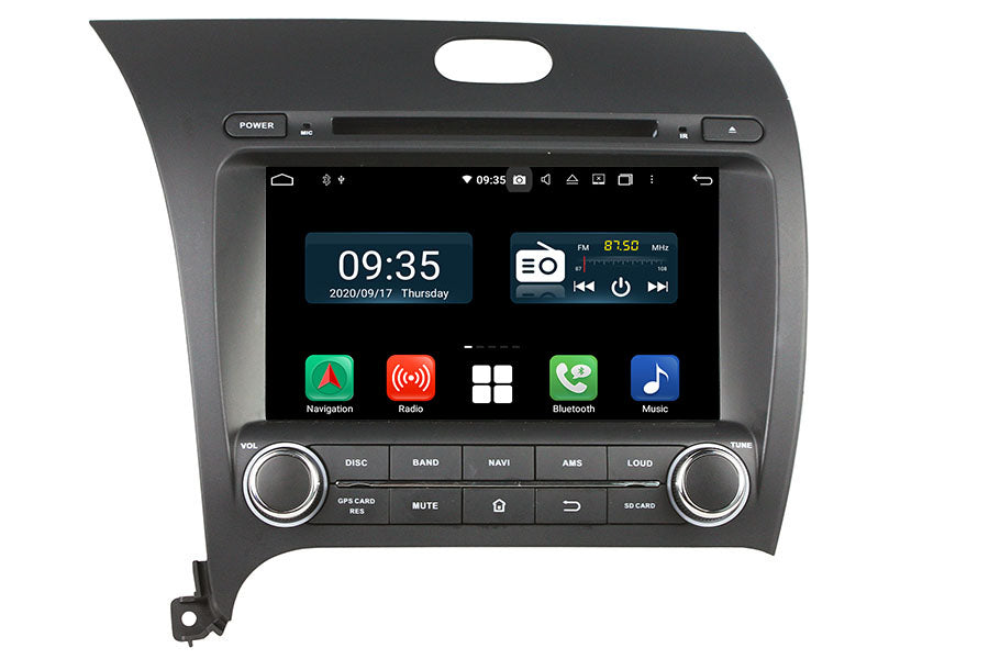 Kia Cerato/Forte/K3 LHD Aftermarket GPS Navigation DVD Car Stereo (2013-2017)