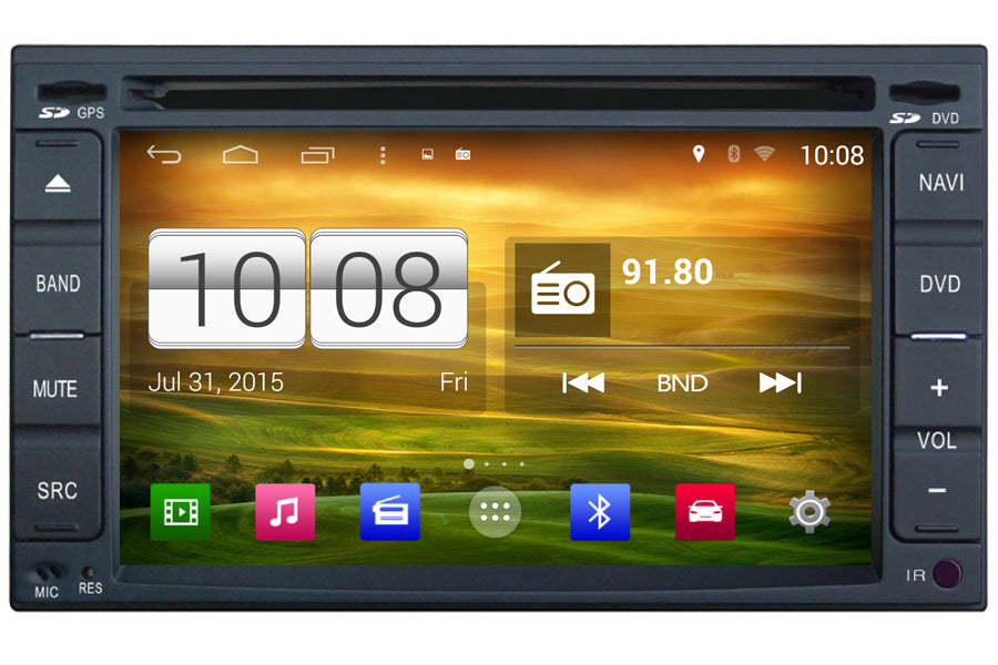 Universal Double Din Android OS GPS Navigation Car Stereo
